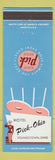 Matchbook Cover - Hotel Pick Ohio Youngstown OH