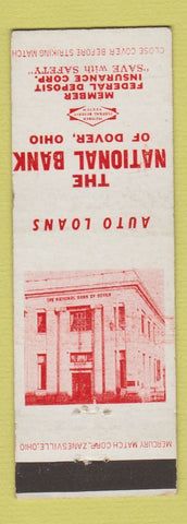 Matchbook Cover - National Bank of Dover OH
