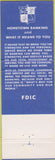 Matchbook Cover - Blackduck State Bank MN