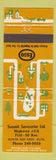 Matchbook Cover - Esso oil gas Summit Service North Red Deer AB