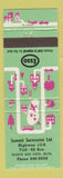 Matchbook Cover - Esso oil gas North Red Deer AB