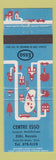 Matchbook Cover - Esso oil gas Centre Trois Rivieres QC