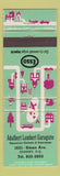 Matchbook Cover - Esso oil gas Adalbert Lambert Charny QC