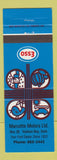Matchbook Cover - Esso oil gas Marcotte Motors Ford Hudson Bay SK