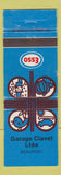 Matchbook Cover - Esso oil gas Garage Clavet Beauport QC