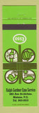 Matchbook Cover - Esso oil gas Ralph Gardner Matane QC