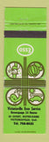 Matchbook Cover - Esso oil gas Victoriaville QC WEAR