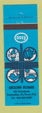 Matchbook Cover - Esso oil gas Gregoire Richard Coucelles Front QC