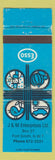 Matchbook Cover - Esso oil gas J&M Fort Smith NWT WEAR