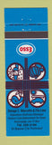 Matchbook Cover - Esso oil gas St Basile Cte Portneuf QC
