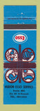 Matchbook Cover - Esso oil gas Hudson St Pascal QC WORN