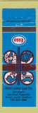 Matchbook Cover - Esso oil gas Mont Laurier QC WEAR