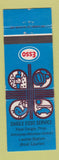 Matchbook Cover - Esso oil gas Daigle Laurier QC WEAR