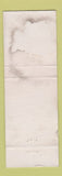 Matchbook Cover - Esso oil gas Daigle Laurier QC WEAR