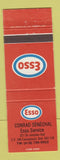 Matchbook Cover - Esso oil gas Conrad Senechal Causapscal QC