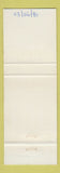Matchbook Cover - Esso oil gas Cote Grande Vallee Gaspe QC