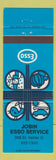 Matchbook Cover - Esso oil gas Jobin Quebec QC