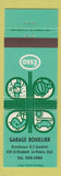 Matchbook Cover - Esso oil gas Garage Rouillier La Prairie QC