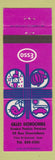Matchbook Cover - Esso oil gas Gilles Desrochers Ville ST Gabriel QC