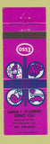 Matchbook Cover - Esso oil gas Garage F St Laurent Rimouski QC