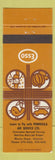 Matchbook Cover - Esso oil gas Peninsula Air Service Mount Hope ON