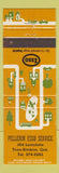 Matchbook Cover - Esso oil gas Pellerin Trois Rivieres QC