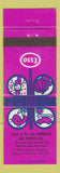 Matchbook Cover - Esso oil gas Peninsula Air Service Mount Hope ON