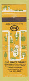 Matchbook Cover - Esso oil gas Tribault Schefferville QC