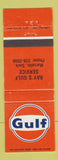 Matchbook Cover - Gulf oil gas Ray's Marcelin SK