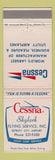 Matchbook Cover - Cessna Airplanes Skylark Flying Service Detroit City