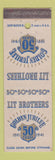 Matchbook Cover - Lit Brothers Golden Jubilee 1941 Department Store?