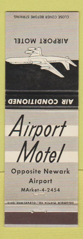 Matchbook Cover - Airport Motel Newark NJ