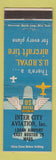 Matchbook Cover - Inter City Aviation US Royal Tires East Boston MA