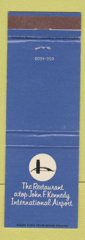Matchbook Cover - JFK John F Kennedy Airport Restaurant New York City