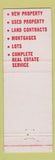 Matchbook Cover - Al Fisher Real Estate Detroit MI