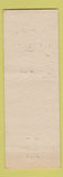 Matchbook Cover - Elmer Zeke Carpenter State Vice Commander AMVETS Columbus OH