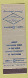 Matchbook Cover - General Electric 75th Anniversary GE