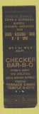 Matchbook Cover - Checker BBQ WEAR