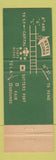 Matchbook Cover - Hotel Clunie Sacramento CA