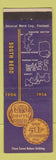 Matchbook Cover - South Bend Tools 1956 IN