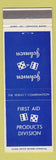 Matchbook Cover - Johnson and Johnson First Aid Products