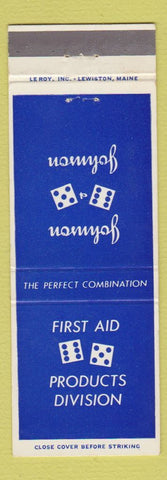 Matchbook Cover - Johnson and Johnson First Aid Products
