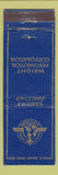Matchbook Cover - Wright Aernautical Corp Cyclone Engines