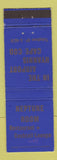 Matchbook Cover - Neptune Room Hyannis Cape Cod MA