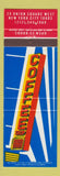 Matchbook Cover - Coffee Shop Bar New York City Full Length