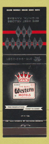 Matchbook Cover - Best Western Diamond Inn Wichita KS
