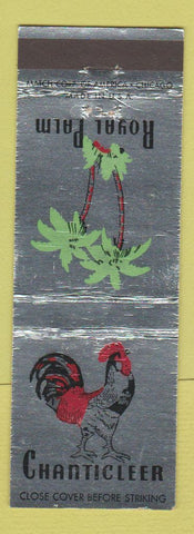 Matchbook Cover - Royal Palm Chanticleer Ithaca NY