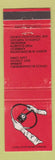 Matchbook Cover - Grosvenor Car Hire Johannesburg Durban Cape Town South Africa