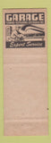 Matchbook Cover - Ala Community Auto Service Newington
