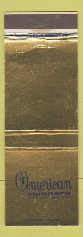 Matchbook Cover - American Cleaners Midland MI
